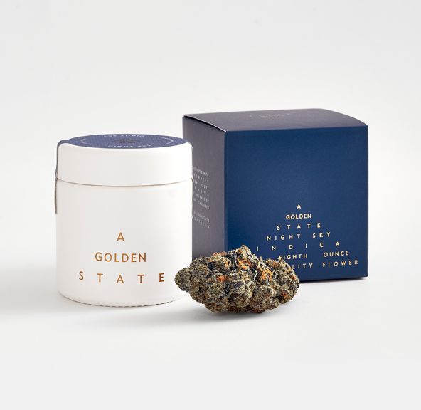 A Golden State Flower Night Sky 3.5g
