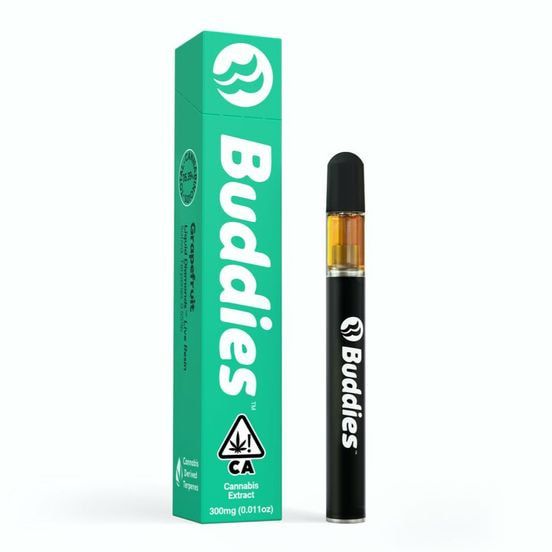 1. Buddies .5g THC Liquid Diamonds Disposable Vape - Slapz (H)