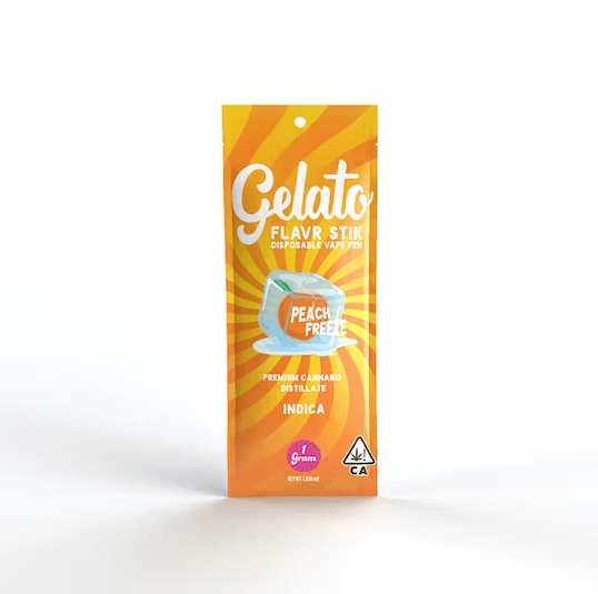 Gelato AIO Vape Peach Freeze 1g