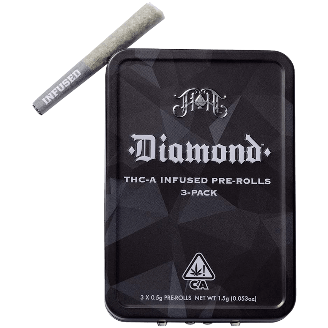 Heavy Hitters - Infused Diamond Pre Roll (x5) .5g - 2.5g - Top Shelf - Whoa Si Whoa