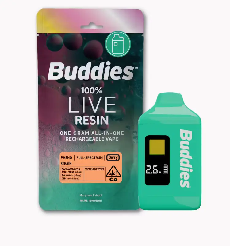 BUDDIES PALM AIO- 1G SOUR DIESEL