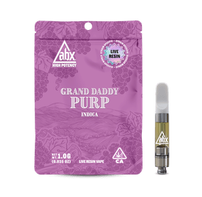 ABX | Vape Cart | 1g | Live Resin | Grand Daddy Purp