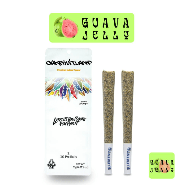 Oakfruitland - Guava Jelly Dual Pack Preroll 2g