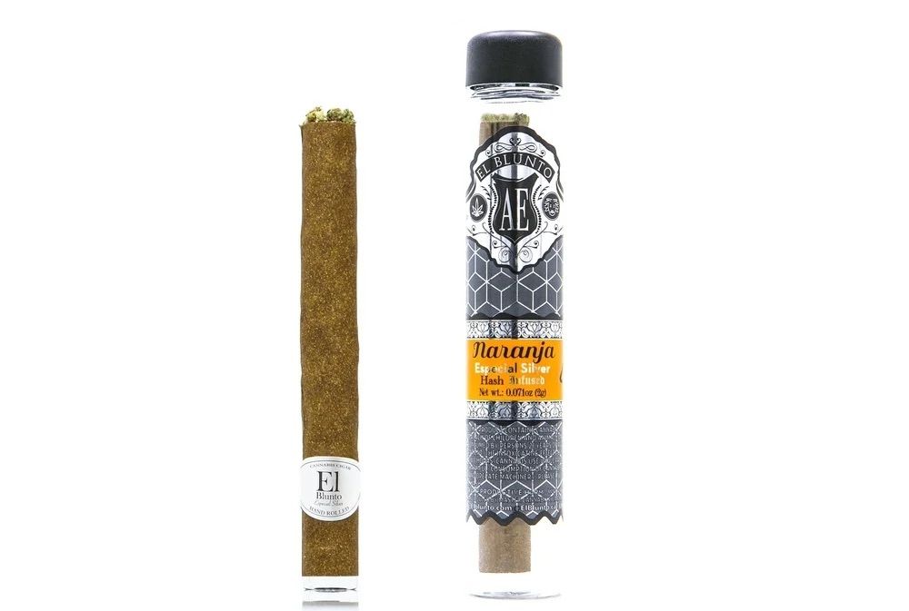 El Blunto- Especial Silver Naranja Hash Infused Blunt 1.65g (S)