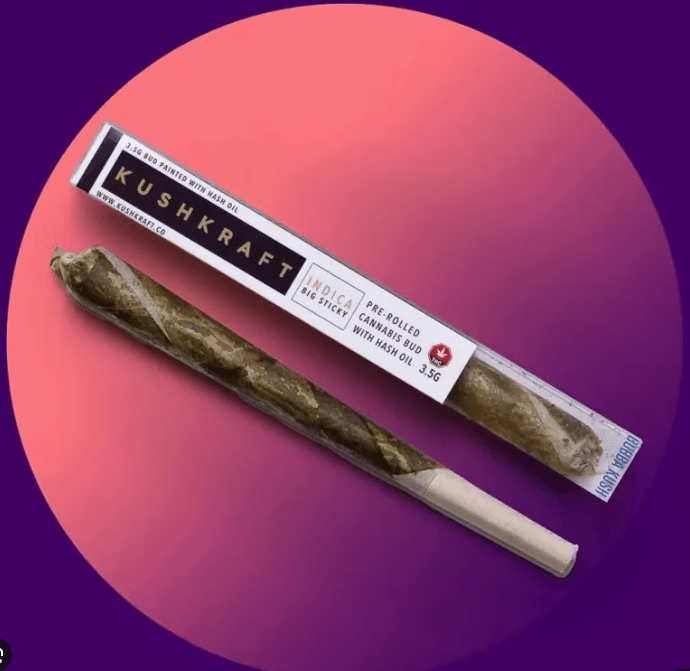 KUSH KRAFT - Black Diamond - Big Sticky (3.5g bud + hash oil)
