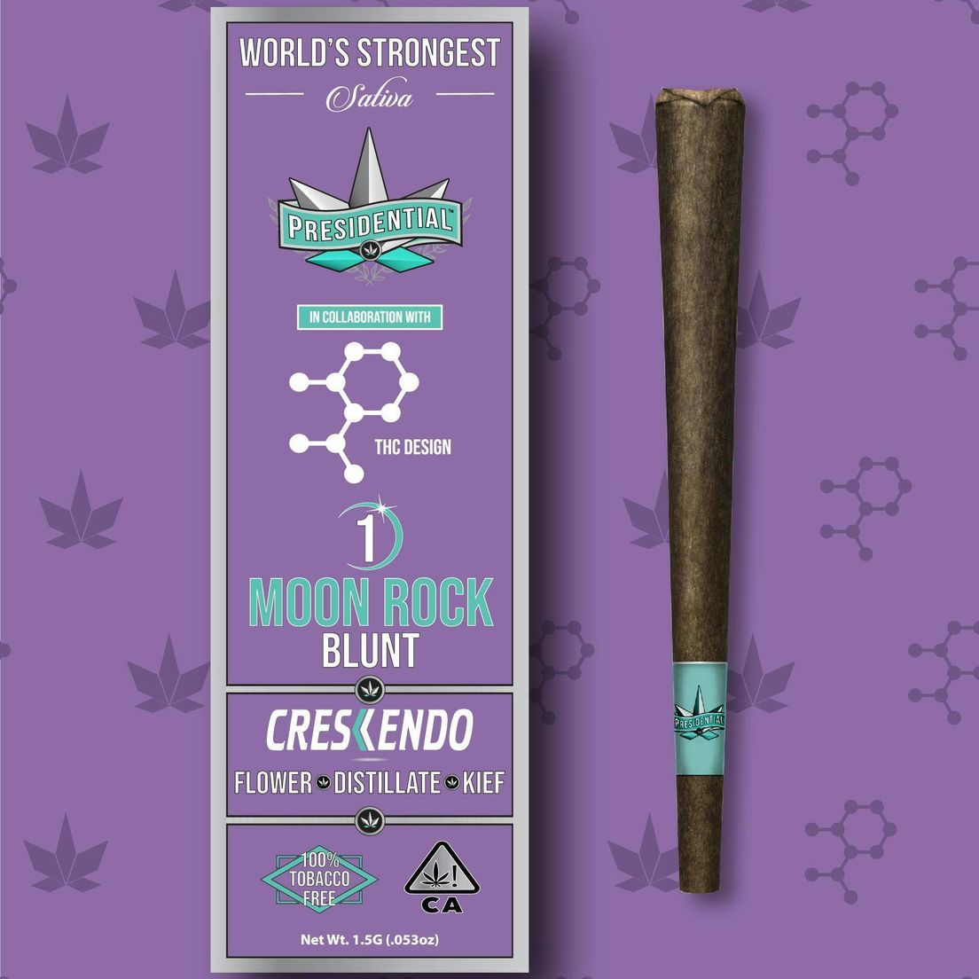 Presidential Moon Rock Blunt Crescendo $20
