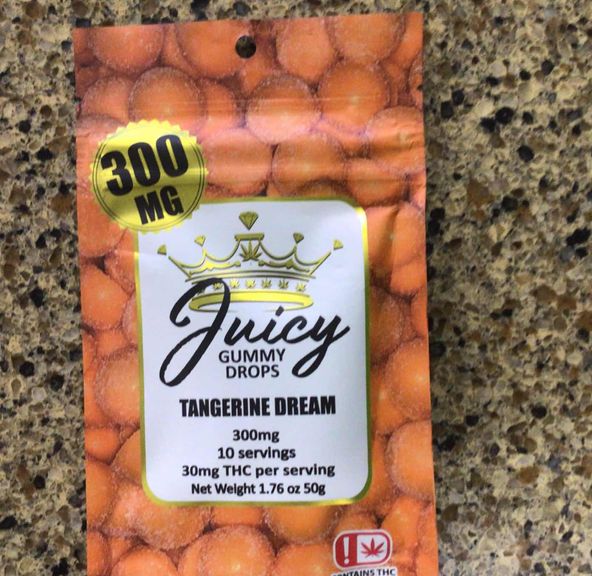 Juicy Gummy Tangerine Dream 300mg