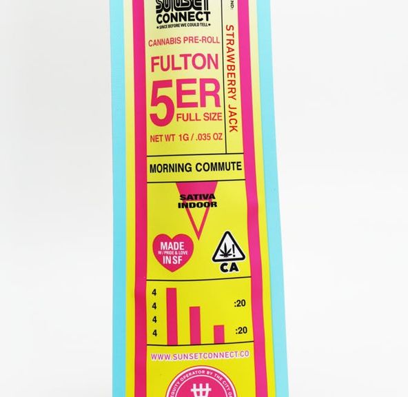 Sunset Connect - Strawberry Jack Pre roll 1g