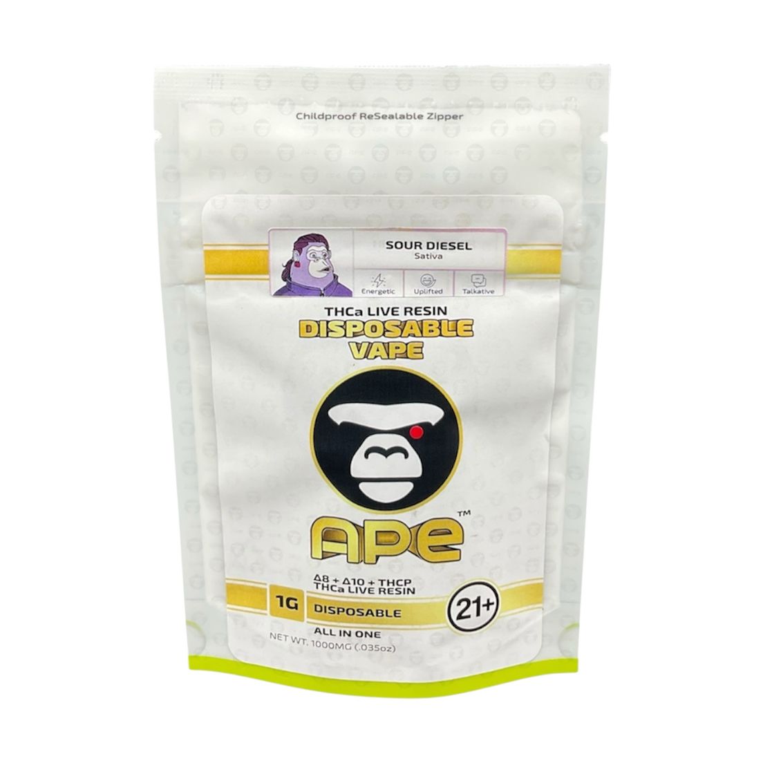 Ape Joint Disposable 1g - Sour Diesel