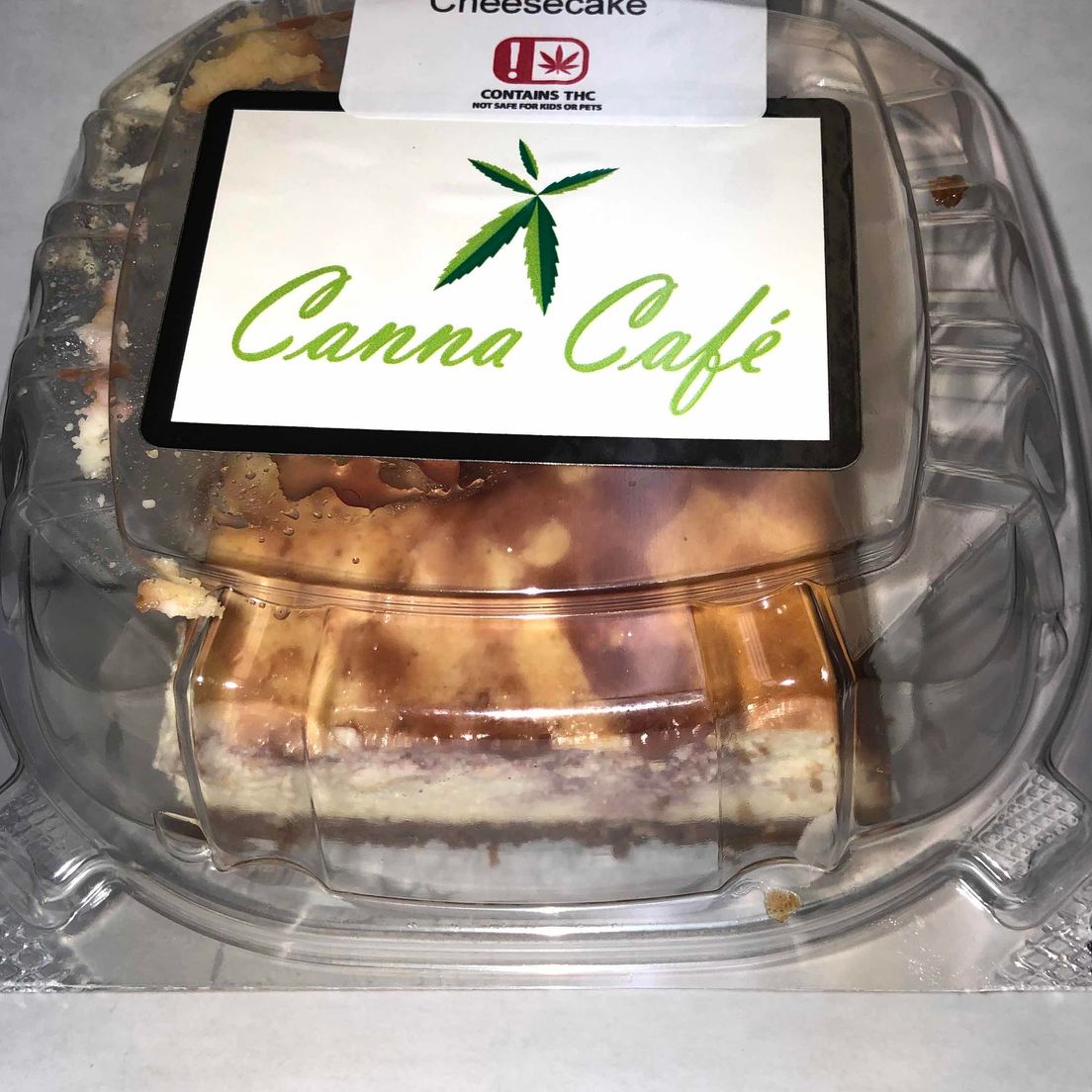 Canna Cafe100 MG cheesecakes/pies
