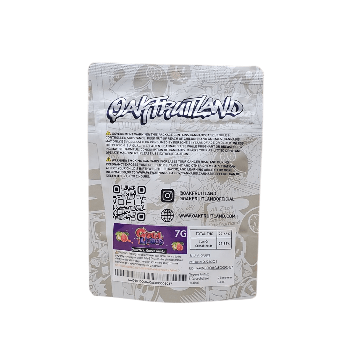 Oakfruitland - Guava-Licious 7g
