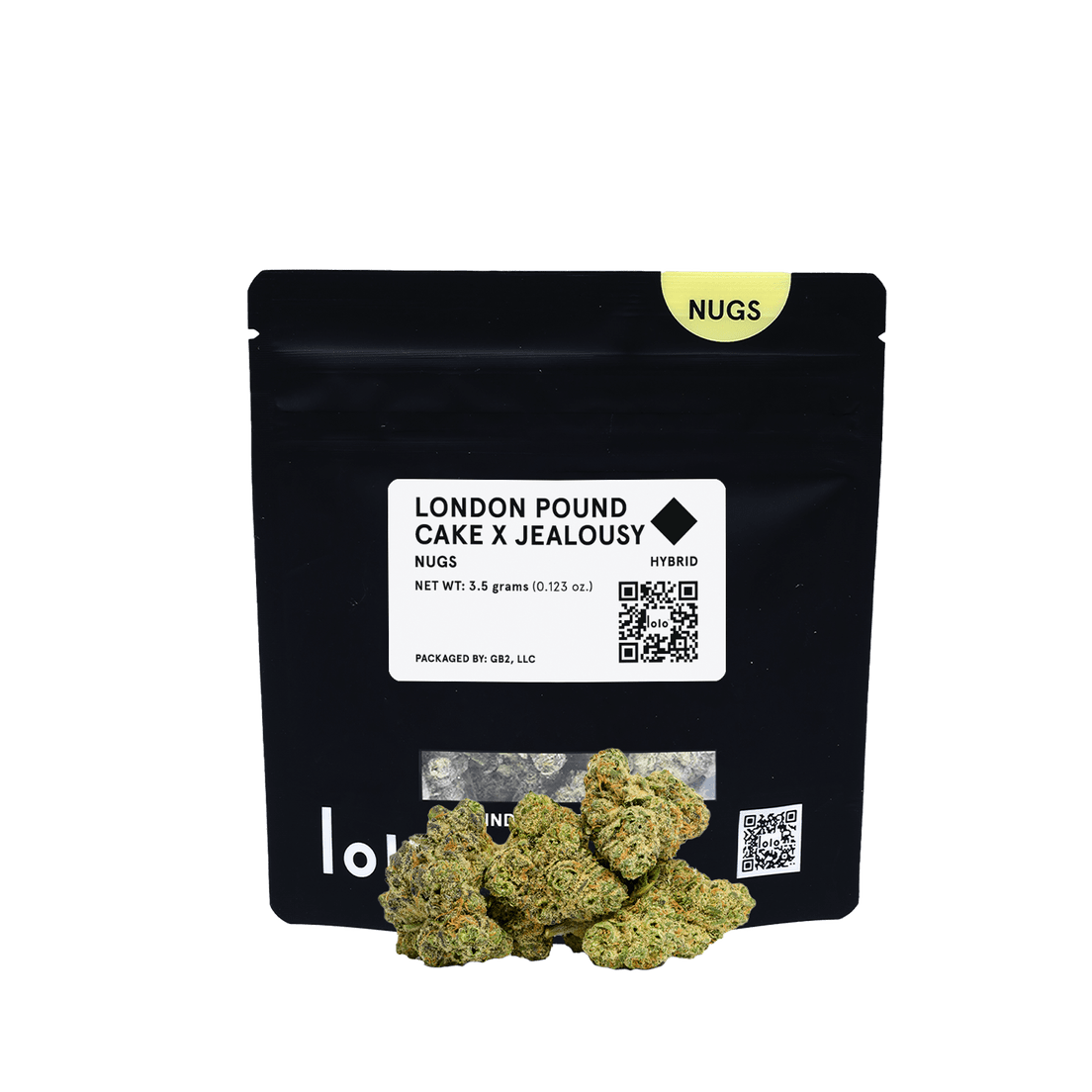 London Pound Cake X Jealousy | Indoor Nugs, 3.5Gr