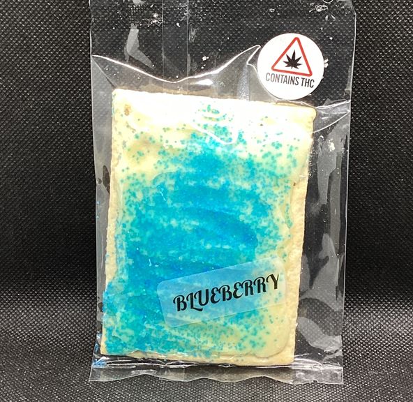 207 Edibles- Blueberry Frosted- Pop Tarts- NANO- 50MG