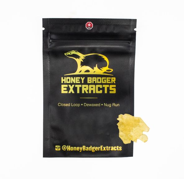 Sherbert Cookies 1G Hybrid Shatter by Honey Badger