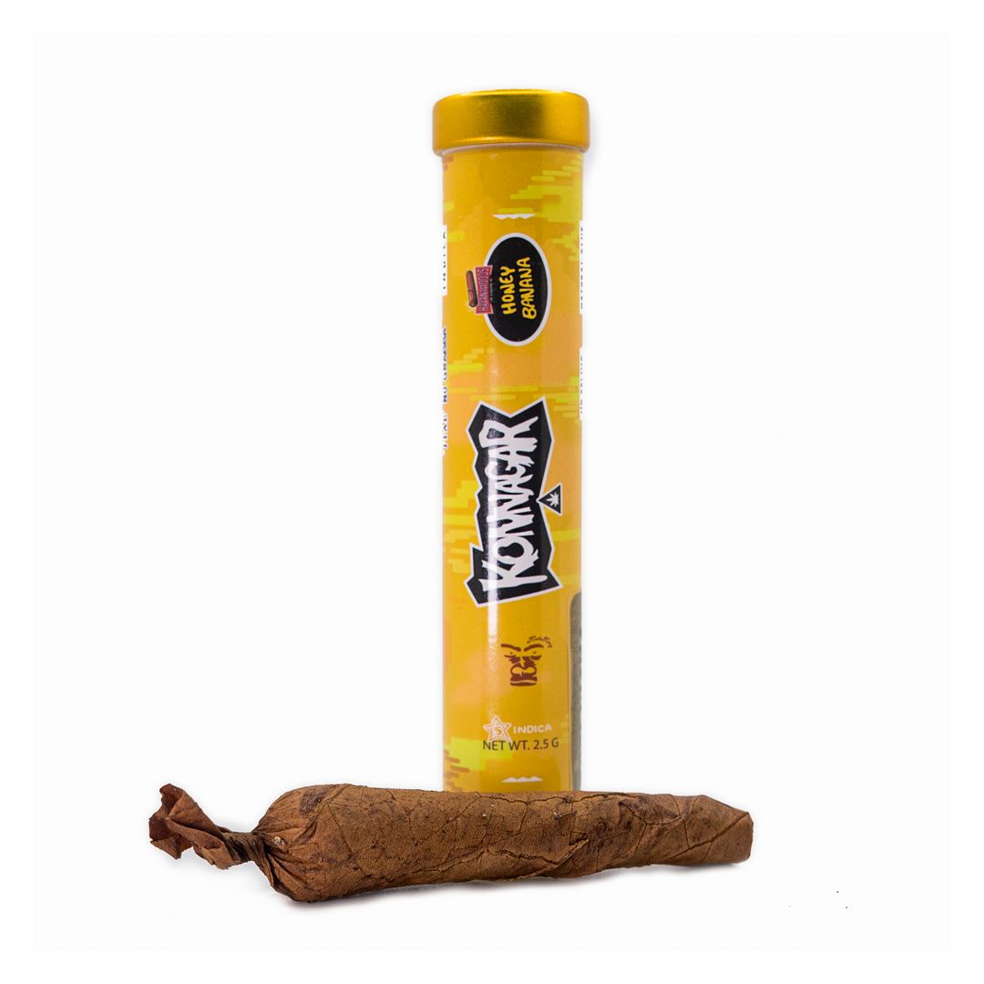 2.5G Honey Banana - Non Infused Konnagar by Kush Kong