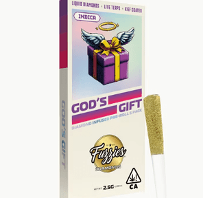 Diamonds 5-Pack Infused Pre-Rolls - God's Gift - Indica 2.50 g