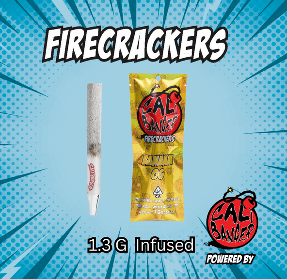 Firecracker Infused Pre Roll BANANA OG 1.3 Gr