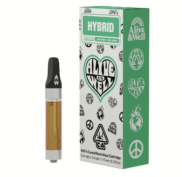 Alive & Well - Dosilato 100% Cured Resin Vape Cartridge 1g
