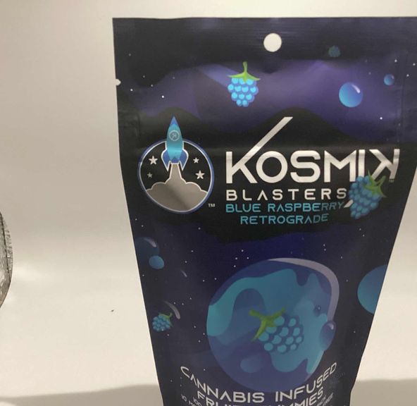 Blue Rasp Retro Kosmik - 100 mg