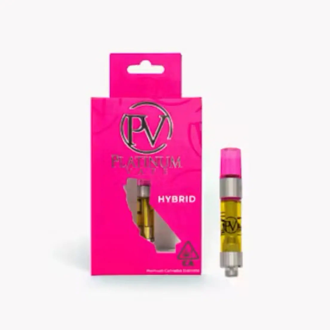 Platinum Vape - 1ml Distillate Cartridge - Wild Watermelon - Hybrid