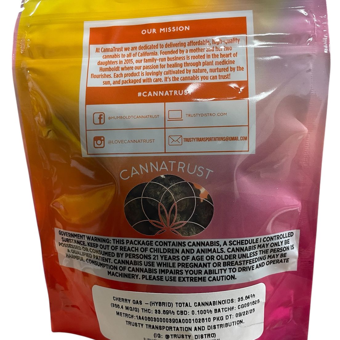 Cannatrust - Cherry Gas 14g