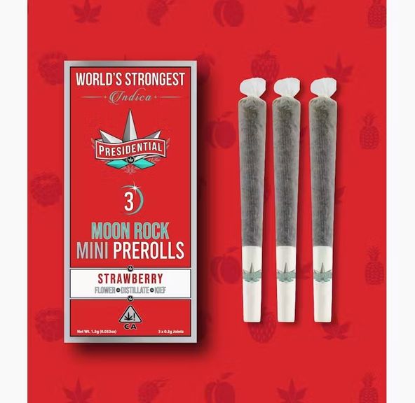 Moon Rock Mini Prerolls-Strawberry