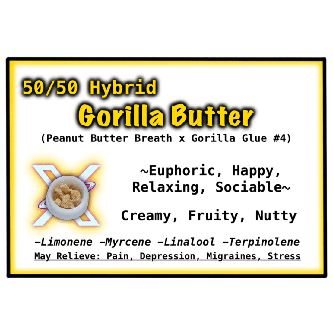 Gorilla Butter RESIN 1g