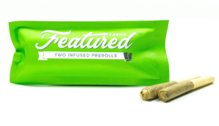 Featured Farms - Gello Shotz Infused Prerolls 2pk 1g