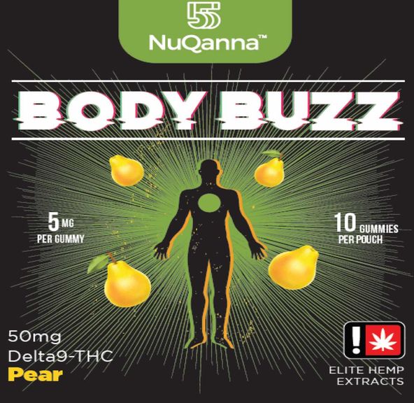 Body Buzz: Full Spectrum: 50mg: Pear