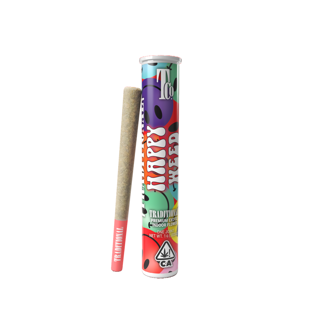 Traditional | Preroll | 1g | Happy Weed