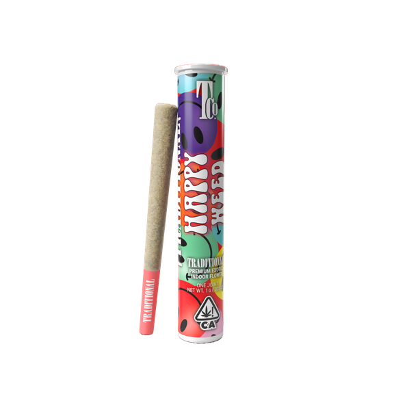 Traditional | Preroll | 1g | Happy Weed