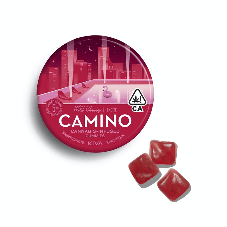 KIVA - 100MG CAMINO - WILD CHERRY