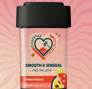 Edibles-Easyday Passionfruit Strawberry 25mg 10pk