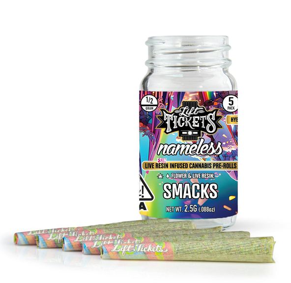 Lift Tickets - (x5) .5 Prerolls - 2.5g - Smacks