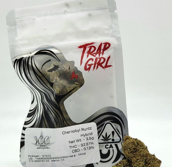 *BLOWOUT DEAL! $25 1/8 Chernobyl Runtz (32.51%/Hybrid) - Trap Girl
