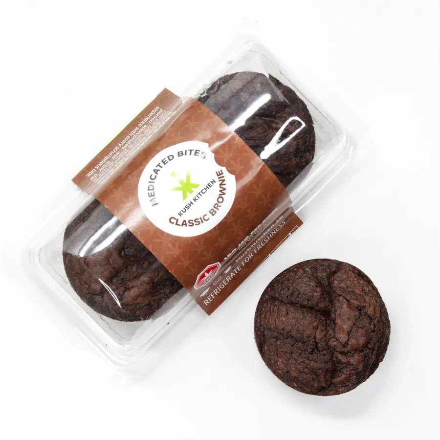 300mg Classic Brownie by Kush Kitchen