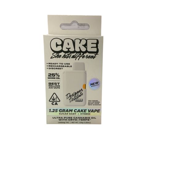 Cake - Sugar Baby 1.25g Rechargeable Designer Distillate