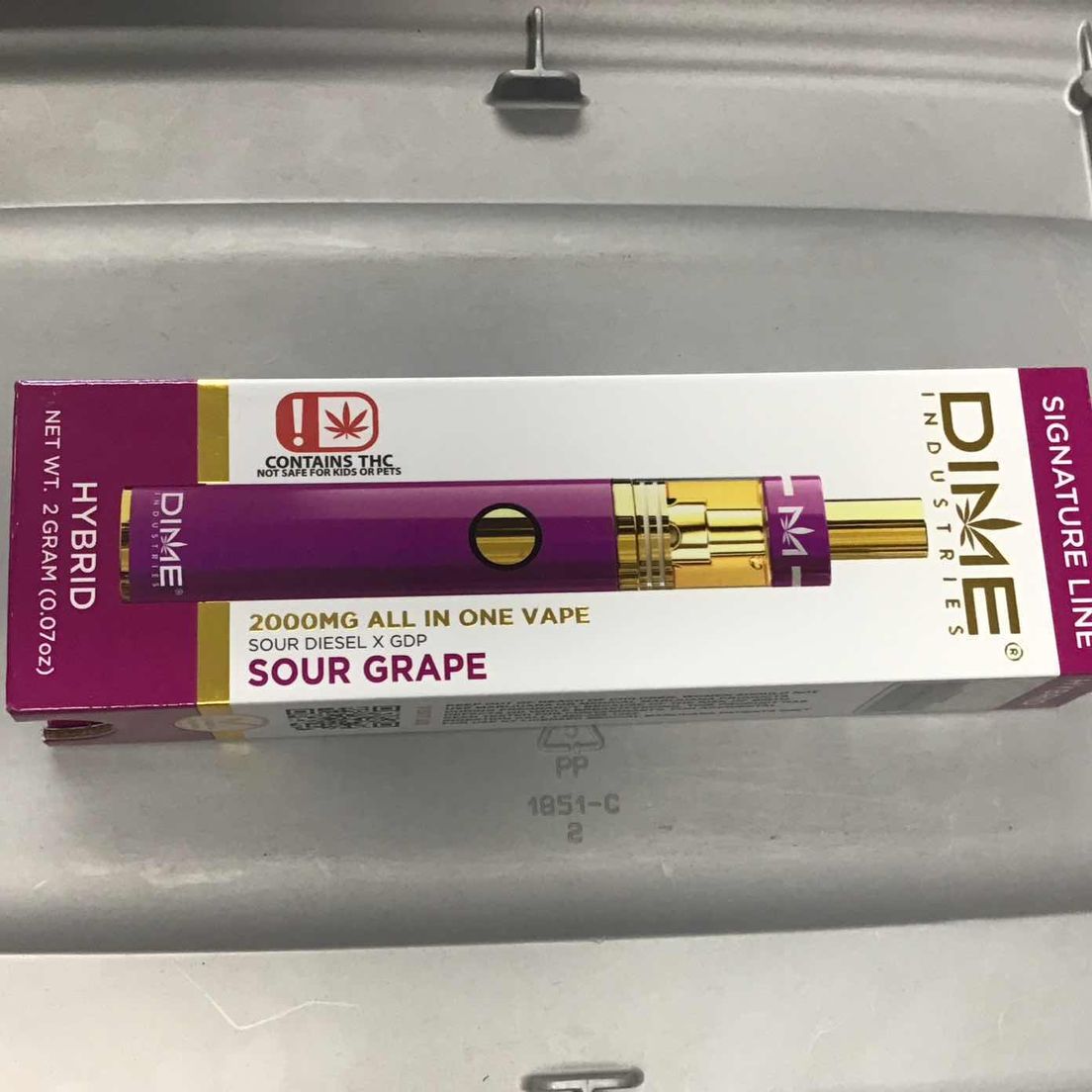 Sour Grape Dime Disposable 2G