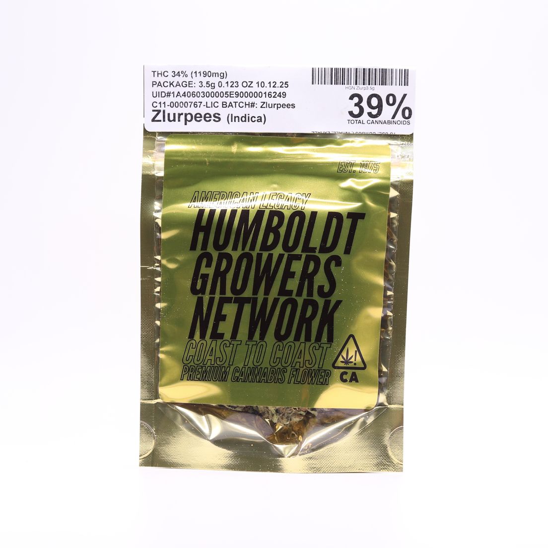 Humboldt Growers Network- ZLURPEES 3.5G