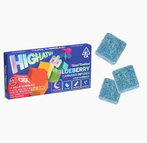 Blueberry Sour Gummies (10pc) 1:1:1 THC:CBN:CBD 31.00 g