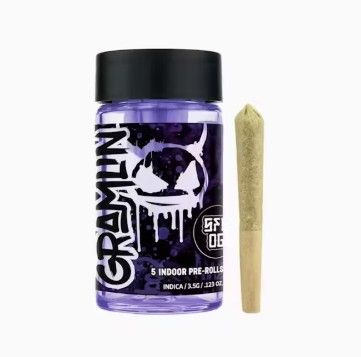 *PROMO* Gramlin- SFV OG 5pk Prerolls 3.5g (S)