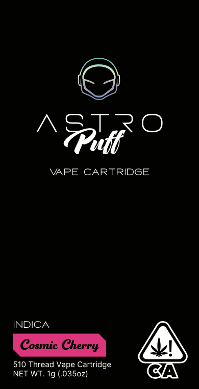 Astro Puff - Cosmic Cherry Cartridge (510) 1g
