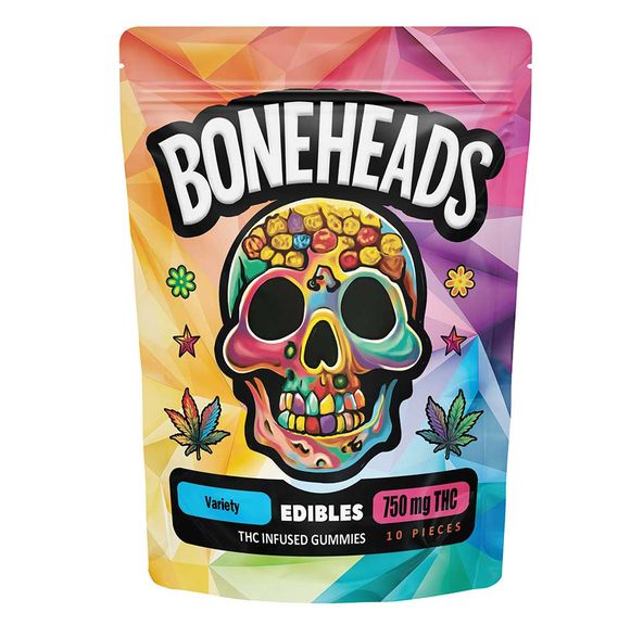 Boneheads 750mg THC Gummy - Variety