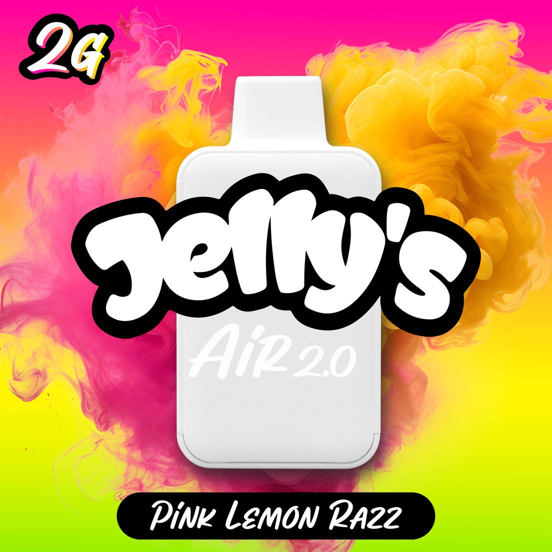 JELLY'S 2G PINK LEMON RAZZ DISPOSABLE VAPE