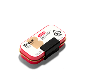 Breez - Extra Strength Tablet Tin Sativa - 20MG/1000MG Edible