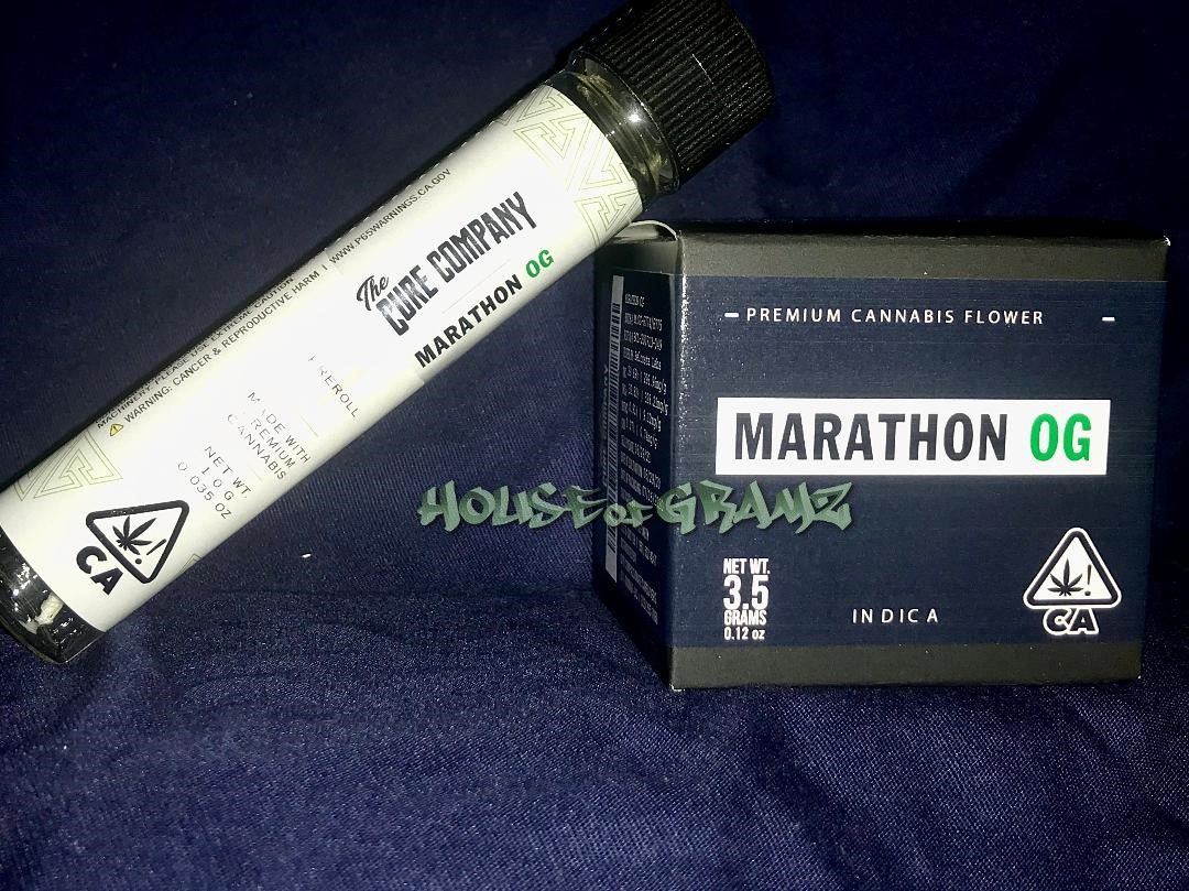The Cure Company - Marathon OG - 1g Pre- Roll