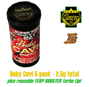 Caviar Gold - Baby Cavi "Mini Cavi Cones" Strongberry - 2.5 g