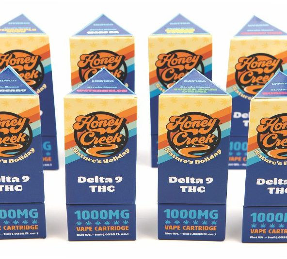 Honey Creek Labs | Vape Cartridge | Delta 9 | Watermelon | 1 g