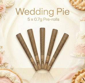 0.7G Pre-Roll: Wedding Pie (INDICA) 5 Pack