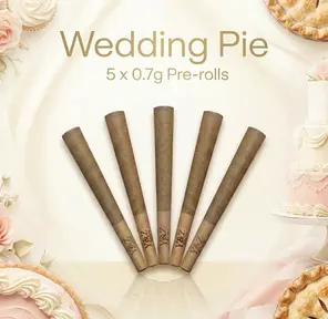 0.7G Pre-Roll: Wedding Pie (INDICA) 5 Pack